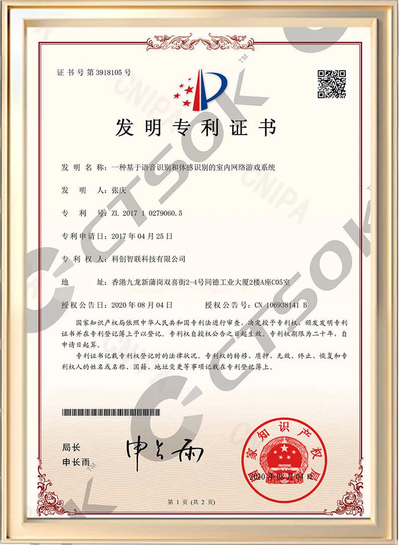  Certificate Patent Photo 
